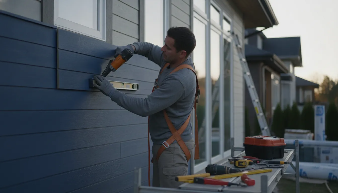 Siding in Masury